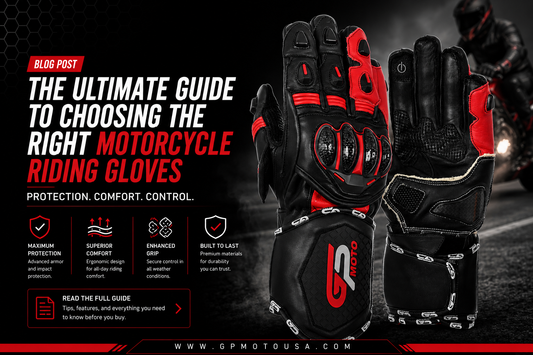 The Ultimate Guide to Choosing the Right Motorcycle Riding Gloves