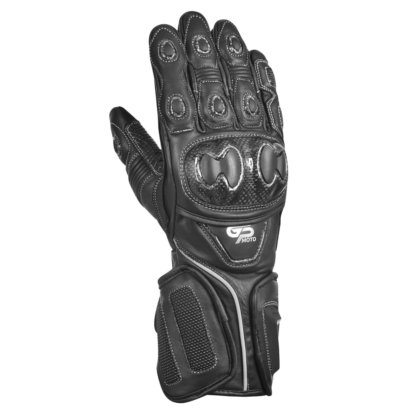 APEX MOTERBIKE RACING GLOVES ( BLACK)