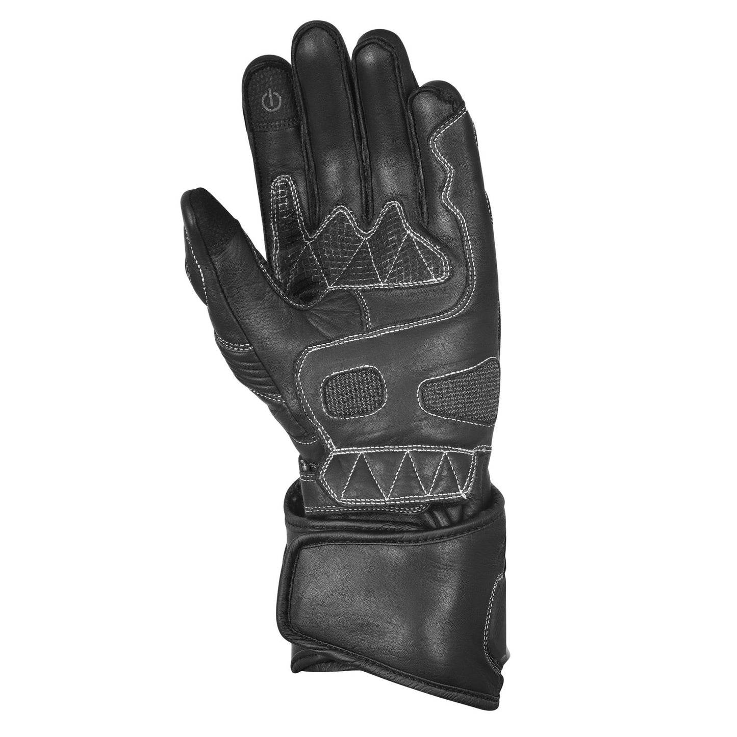 APEX MOTERBIKE RACING GLOVES ( BLACK)