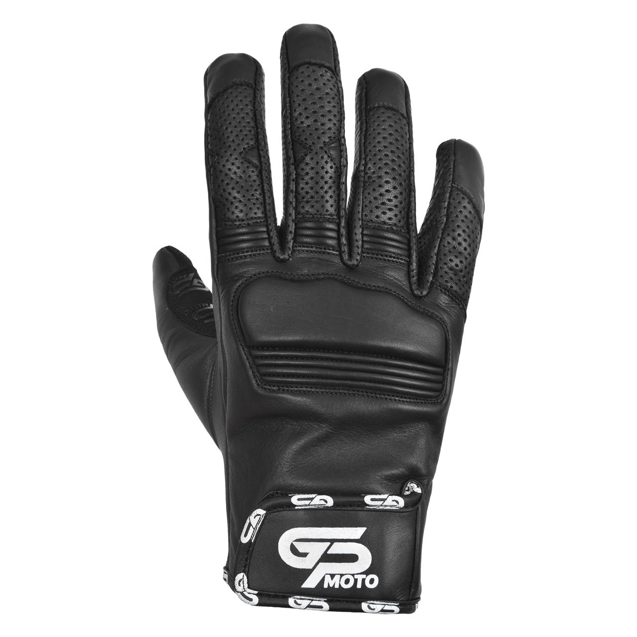 Velocity Short Motorbike Leather Gloves